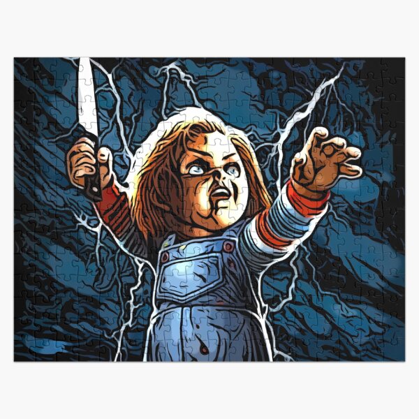 "Chucky Child's Play doll" Jigsaw Puzzle by alessiofano Redbubble