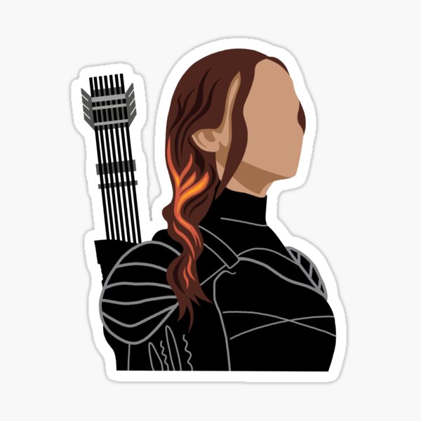 Katniss Everdeen Sticker