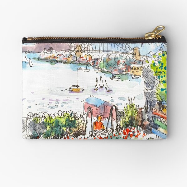 Sydney Harbour from Cockatoo Island Zipper Pouch
