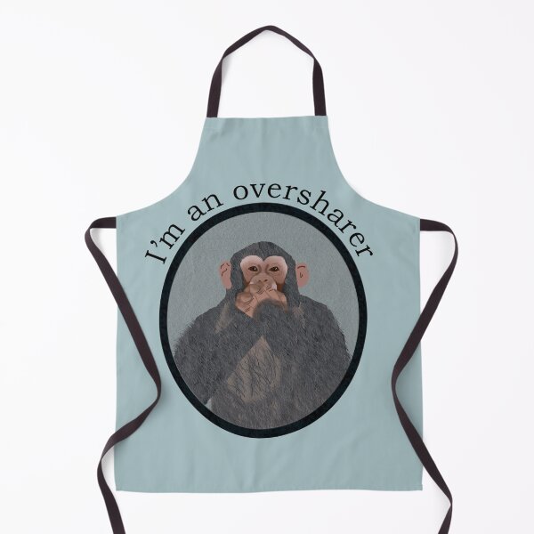Item preview, Oversharing Chimpanzee designed and sold by Amy Hadden.