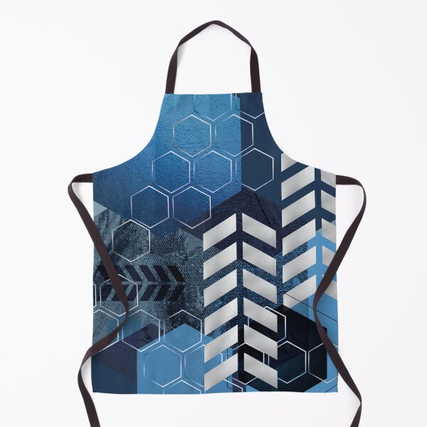 Item preview, Blue GeoLuxe No. 2 designed and sold by UrbanEpiphany.