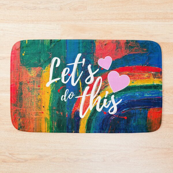 Item preview, Lets do This - Cool motivational Rainbow Textured Design. designed and sold by UrTops.