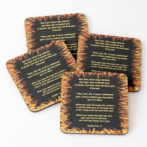 Item preview,  Bible Verse Isaiah 43 Fear Not bible verse designed and sold by whitedove457.
