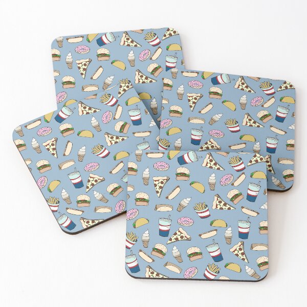 Item preview, Cheat Day on Blue, Fast Food Junk Food, Snack Pizza designed and sold by KimMarshall.