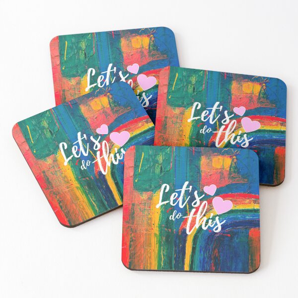 Item preview, Lets do This - Cool motivational Rainbow Textured Design. designed and sold by UrTops.