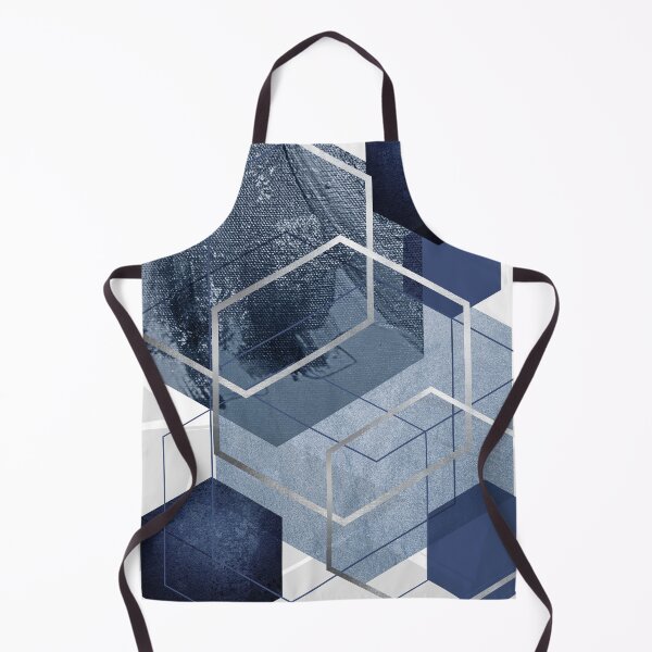 Item preview, Blue and Grey Geo designed and sold by UrbanEpiphany.