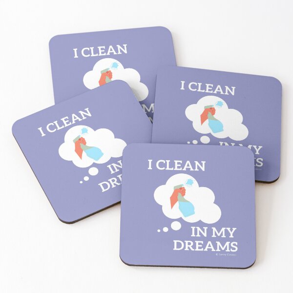 Item preview, I Clean in My Dreams designed and sold by SavvyCleaner.