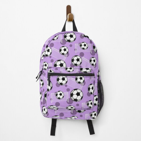 Item preview, Soccer Ball and Goal Purple Pattern - Purple Soccer designed and sold by Speckle Rock.