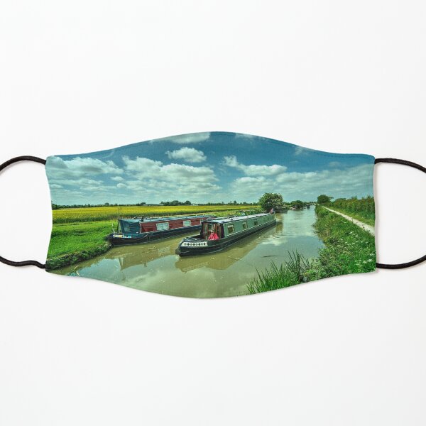 Narrowboats on the K and A Kids Mask