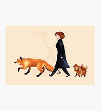 Fox & Dana Photographic Print