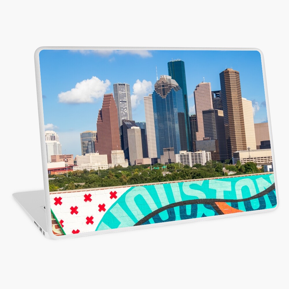 Houston skyline with Minute Maid Park Poster for Sale by Raul Cano