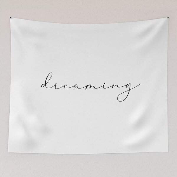 Item preview, 'Dreaming' Calligraphy designed and sold by box-of-colors.