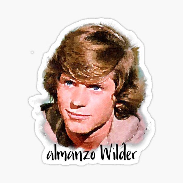 Almanzo Wilder Little House on the Prairie Sticker