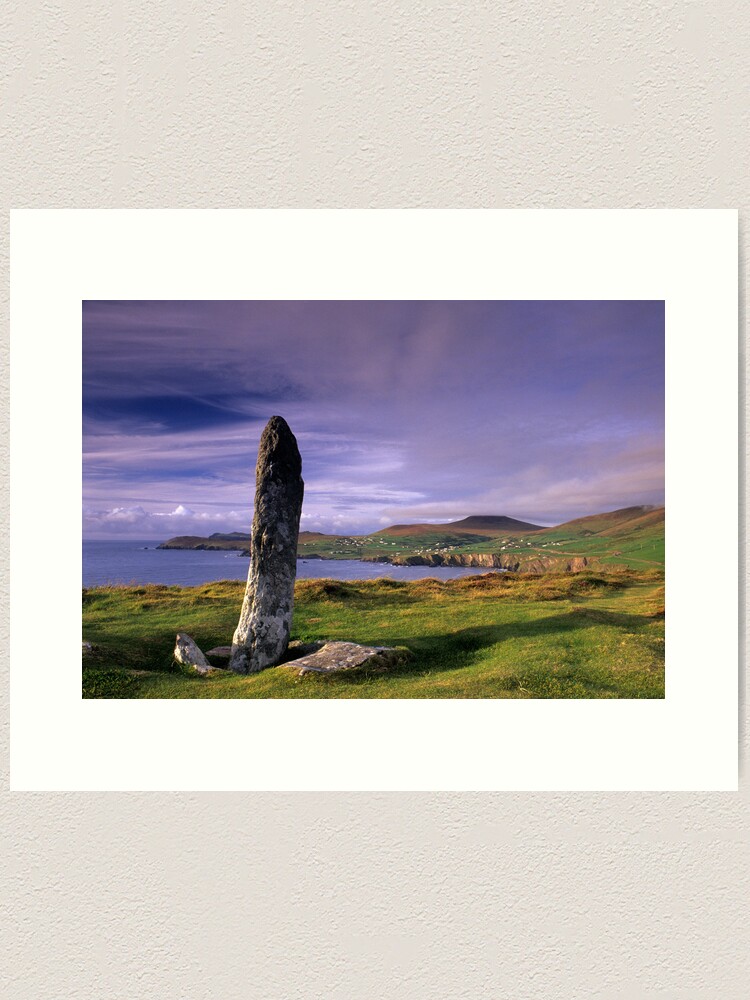 Thumbnail 1 of 3, Art Print, Dunmore Head looking North designed and sold by sjbowen.