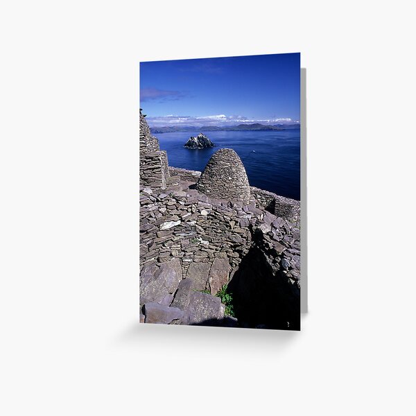 Towards Little Skellig from Skelling Michael Greeting Card