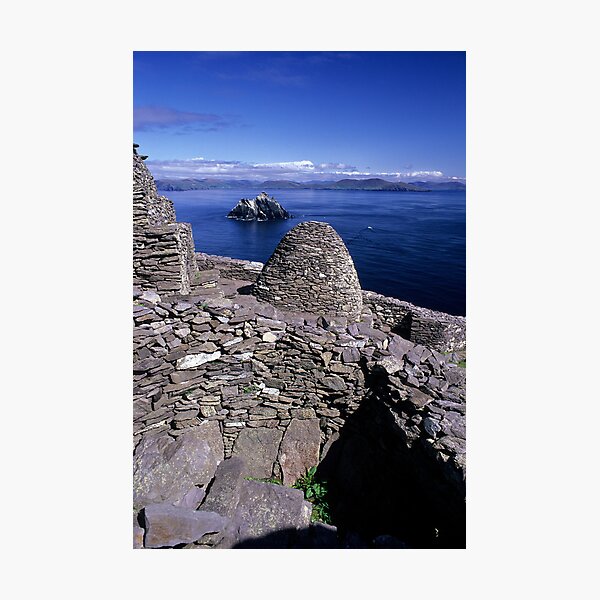 Towards Little Skellig from Skelling Michael Photographic Print