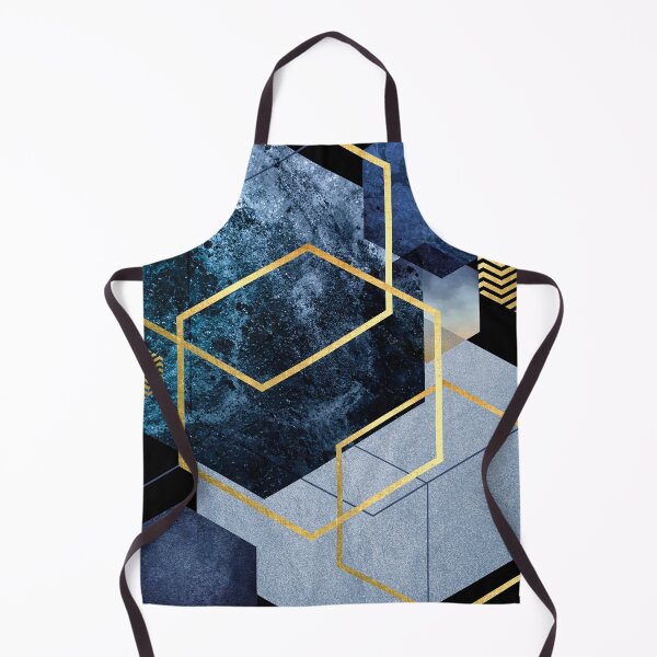 Item preview, Navy Gold Geometric designed and sold by UrbanEpiphany.