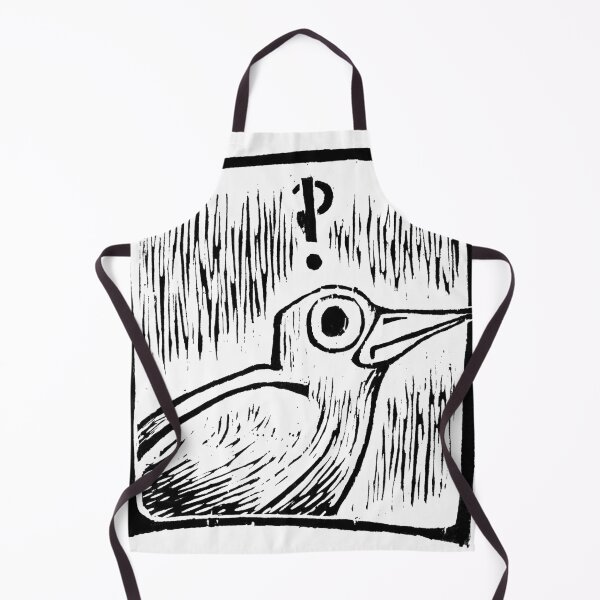 Item preview, Interrobang Bird designed and sold by jackalopefoot.