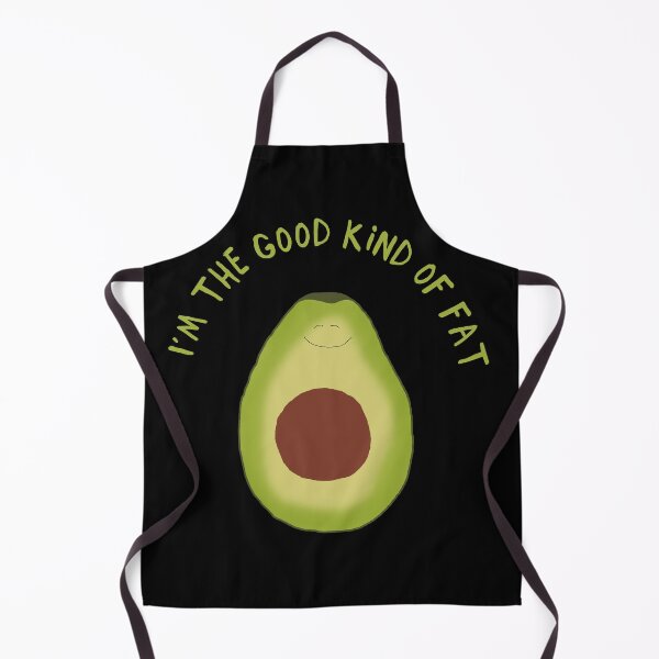 Item preview, Funny Avocado Design, I'm the Good Kind of Fat designed and sold by Amy Hadden.