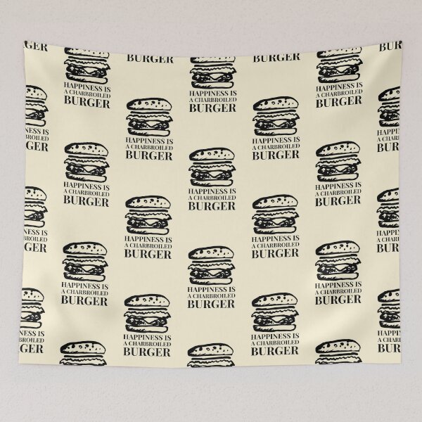 Item preview, Charbroiled Burger Quote for Grill Master Black designed and sold by Telle Garcia.