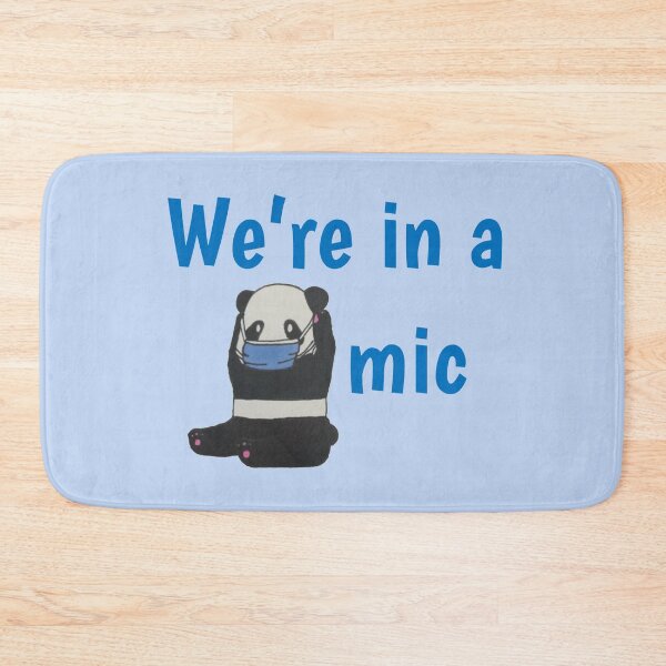 Item preview, We're in a Pandemic - Cute Panda Pun designed and sold by introvertcafe.