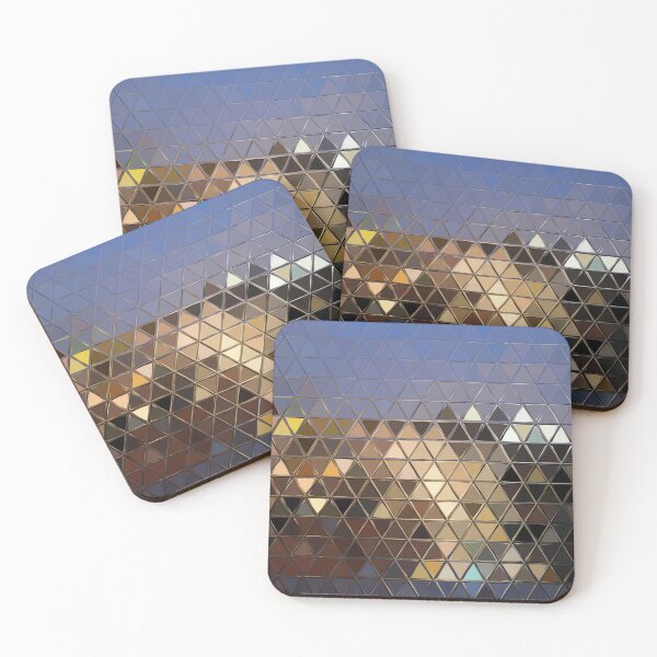 Item preview, Triangle diamond mosaic pattern designed and sold by BubbleCrumbs.