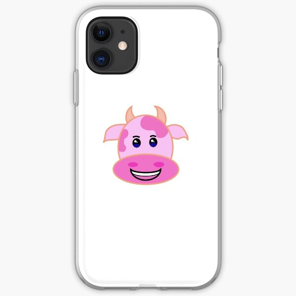 Cow Emoji Iphone Cases Covers Redbubble - roblox knife picture robux emoji