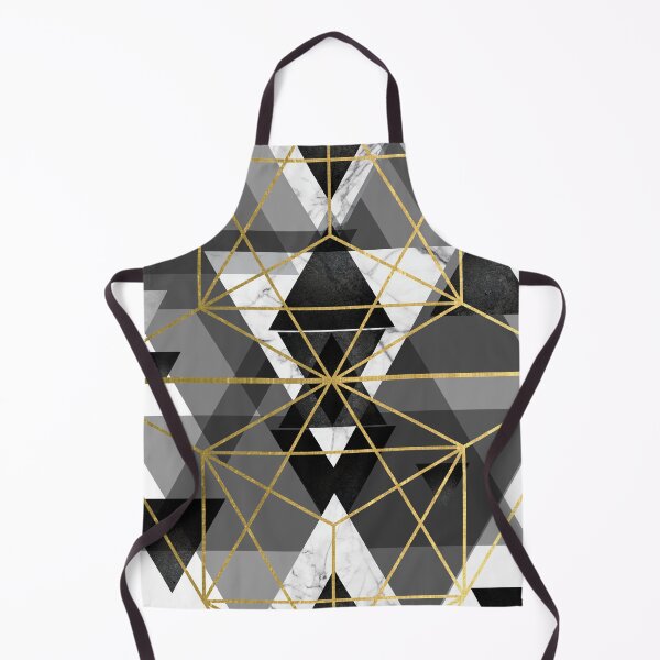 Item preview, Black White and gold Geometric Perfection designed and sold by UrbanEpiphany.