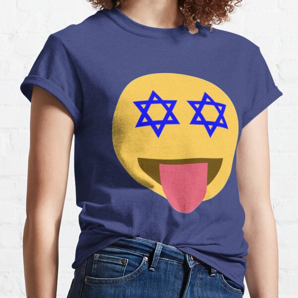 hanukkah chanukkah emoji Classic T-Shirt