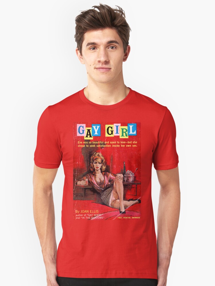 Alternate view of "Gay Girl" Slim Fit T-Shirt