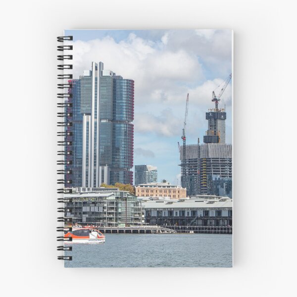 Item preview, Sydney city centre, Barangaroo office towers and Crown Casino designed and sold by Martin Berry Photography.