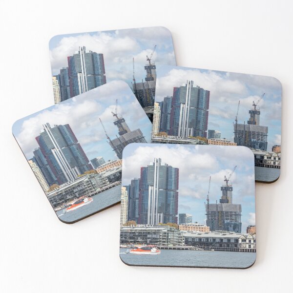 Item preview, Sydney city centre, Barangaroo office towers and Crown Casino designed and sold by Martin Berry Photography.