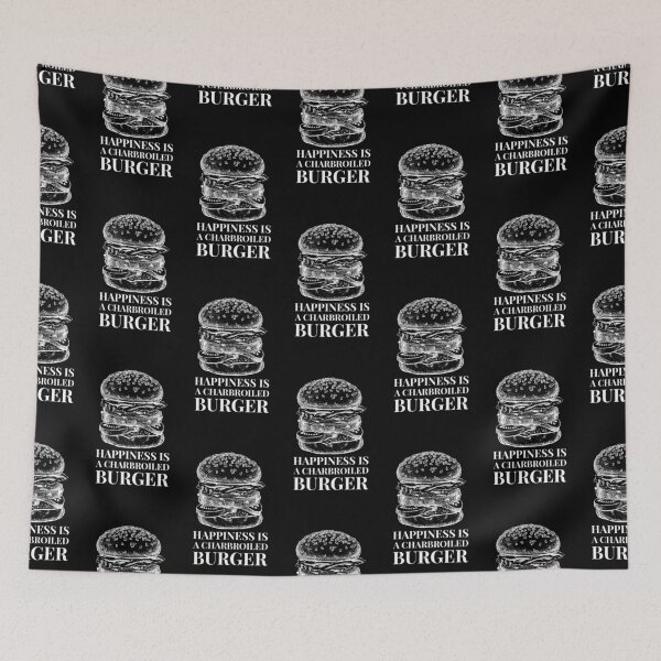 Item preview, Fresh Charbroiled Burger Quote for Grill Master White designed and sold by Telle Garcia.