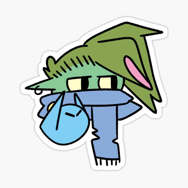 goblin boi mask 3 Sticker