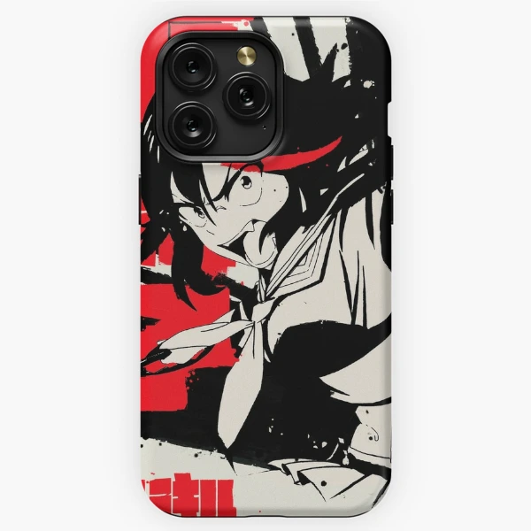 Coque iPhone for Sale avec l'œuvre « Ryūko Matoi, Kill la Kill Japanese  Ink 纏 流 子 » de l'artiste Waifu Dope