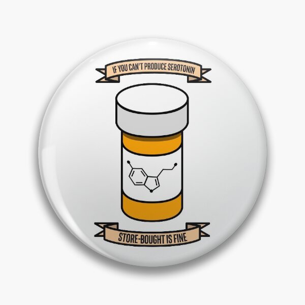 Item preview, Store-bought Serotonin is Fine designed and sold by SpookyWoosh.