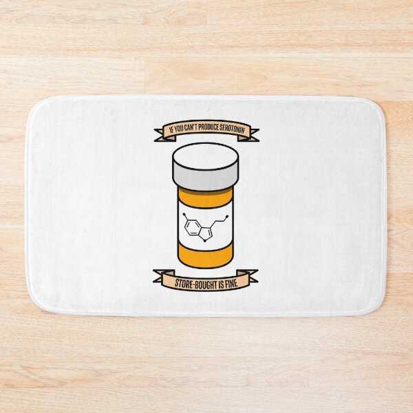 Item preview, Store-bought Serotonin is Fine designed and sold by SpookyWoosh.