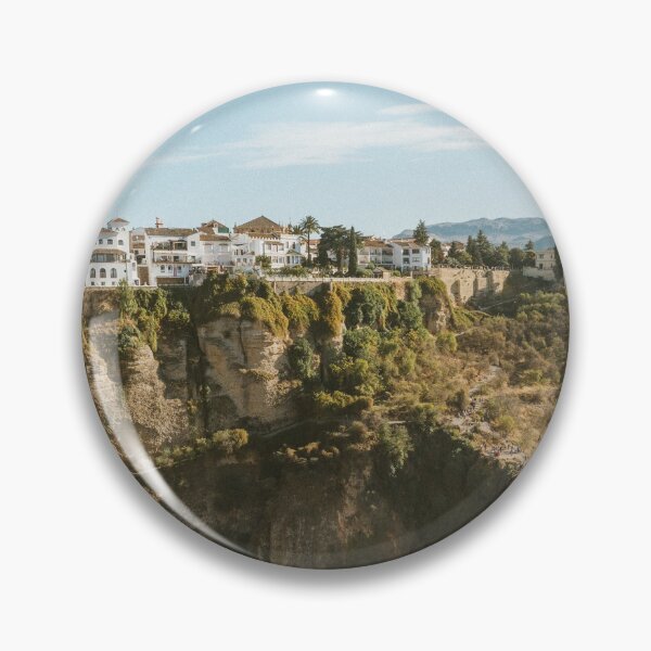 Item preview, Houses on the Cliffs of Ronda, Spain designed and sold by Rebecca Li.