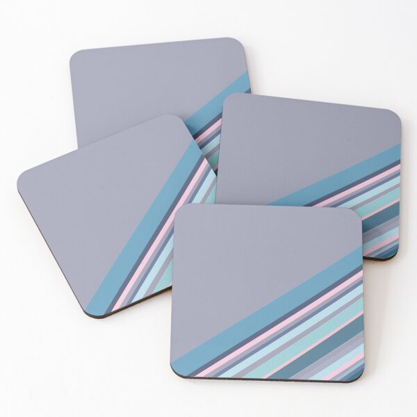 Item preview, Cute Simple Blue Corner Stripe Design designed and sold by carwalker13.