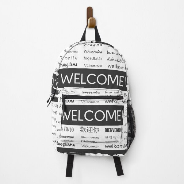 Item preview, Welcome phrase in different languages designed and sold by Minimalist Quotes and Sayings.