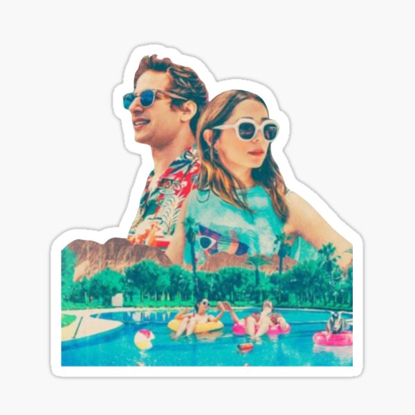 Vista previa del artículo con la obra «Palm Springs 2020 - Resumen de Andy Samberg», diseñado y vendido por gekuehn2.