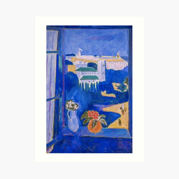 Window at Tangier by Henri Matisse Art Print