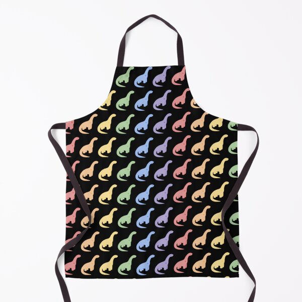 Item preview, Rainbow Dinosaurs (Black Background) designed and sold by elrathia.