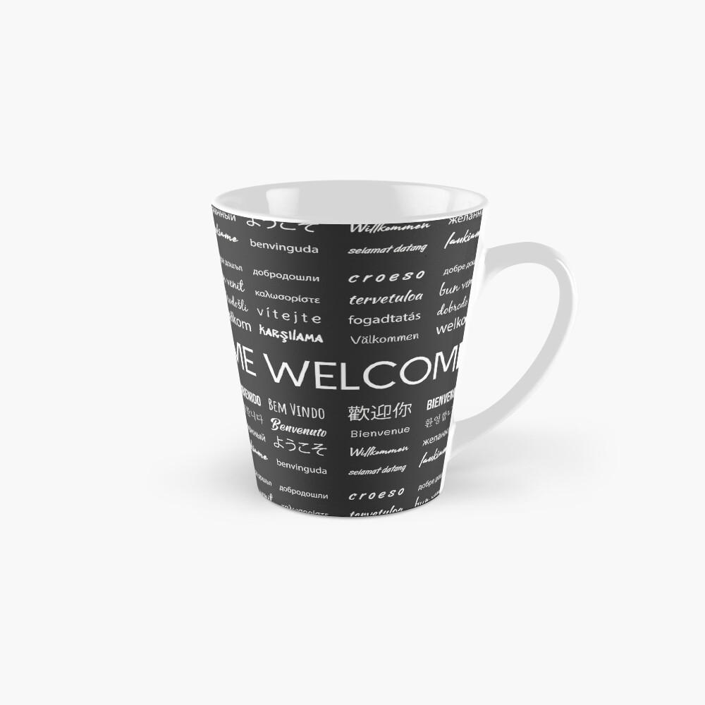 Welcome phrase in different languages Coffee Mug for Sale by brunohurt