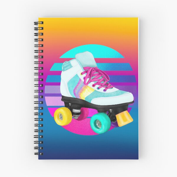 Item preview, Retro Vaporwave Vintage 80s Rollerskate designed and sold by theBlueKazoo.