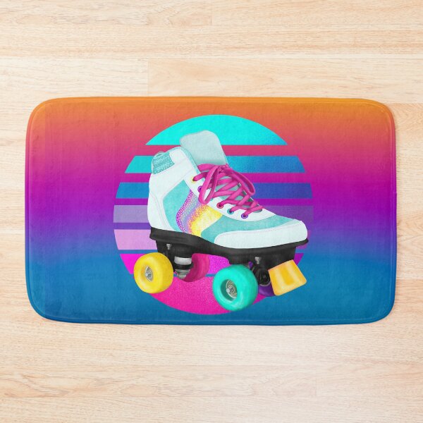 Item preview, Retro Vaporwave Vintage 80s Rollerskate designed and sold by theBlueKazoo.