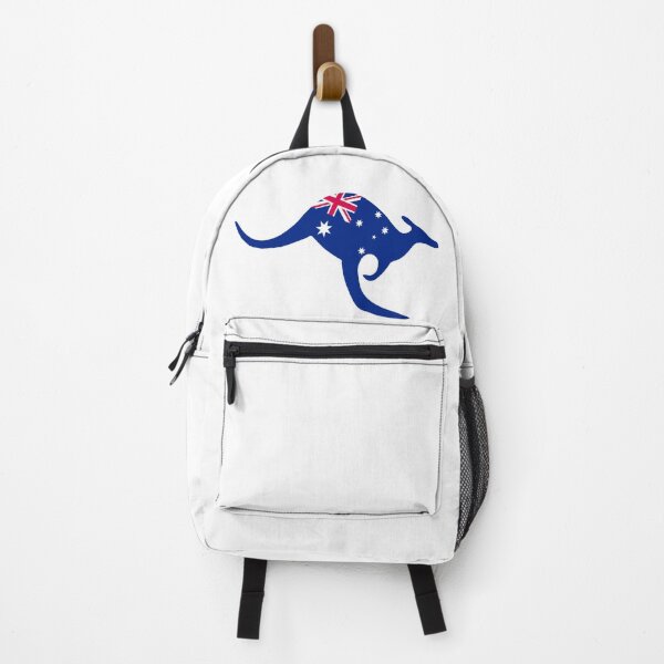 Item preview, Australian Kangaroo in Aussie Flag designed and sold by headpossum.