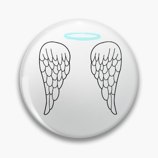 Aperçu de l'œuvre Ailes d'ange et halo créée et vendue par leeaparker.