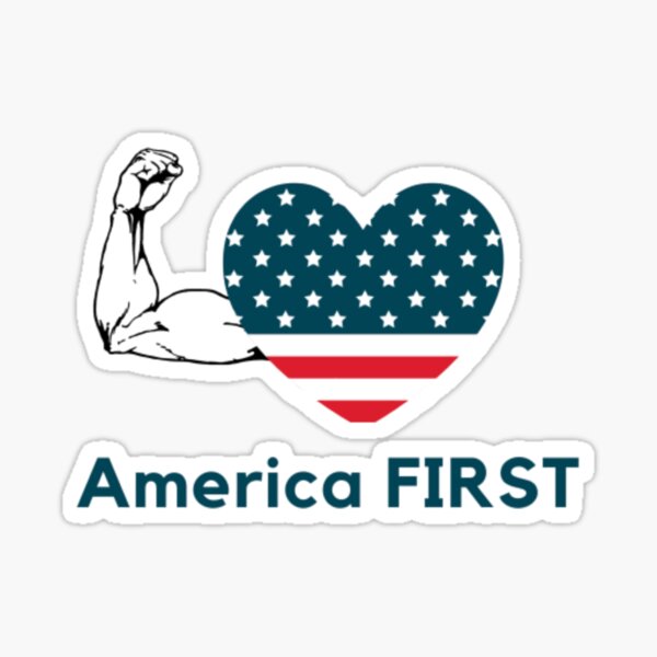 Item preview, America First SHIRT New Design 2020 Gift designed and sold by Rokay Arts.