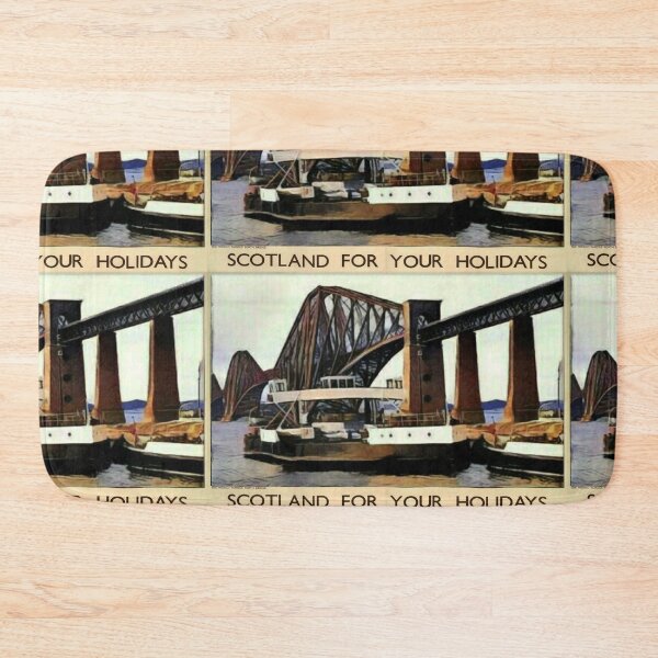 Item preview, Scotland for your Holidays vintage travel poster designed and sold by stickart-marek.
